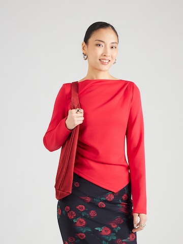 VERO MODA Shirt 'VMMILLE' in Rood: voorkant