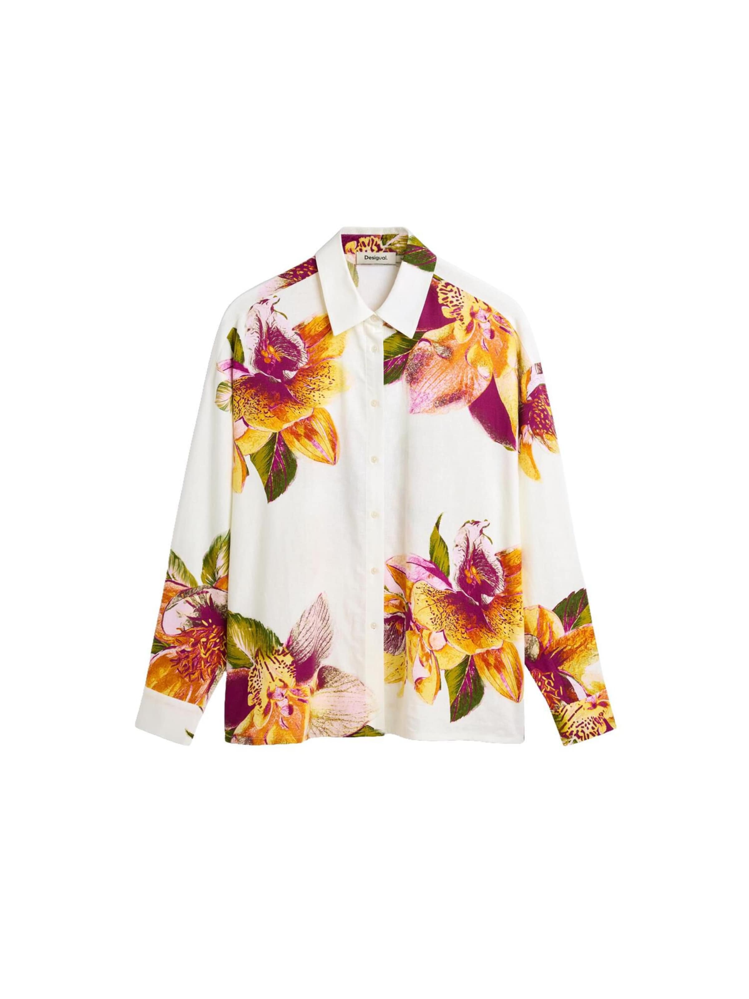 Desigual - Blusa en blanco: frente