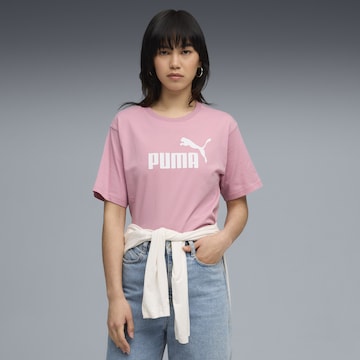 PUMA Shirt 'Essentials No. 1' in Pink