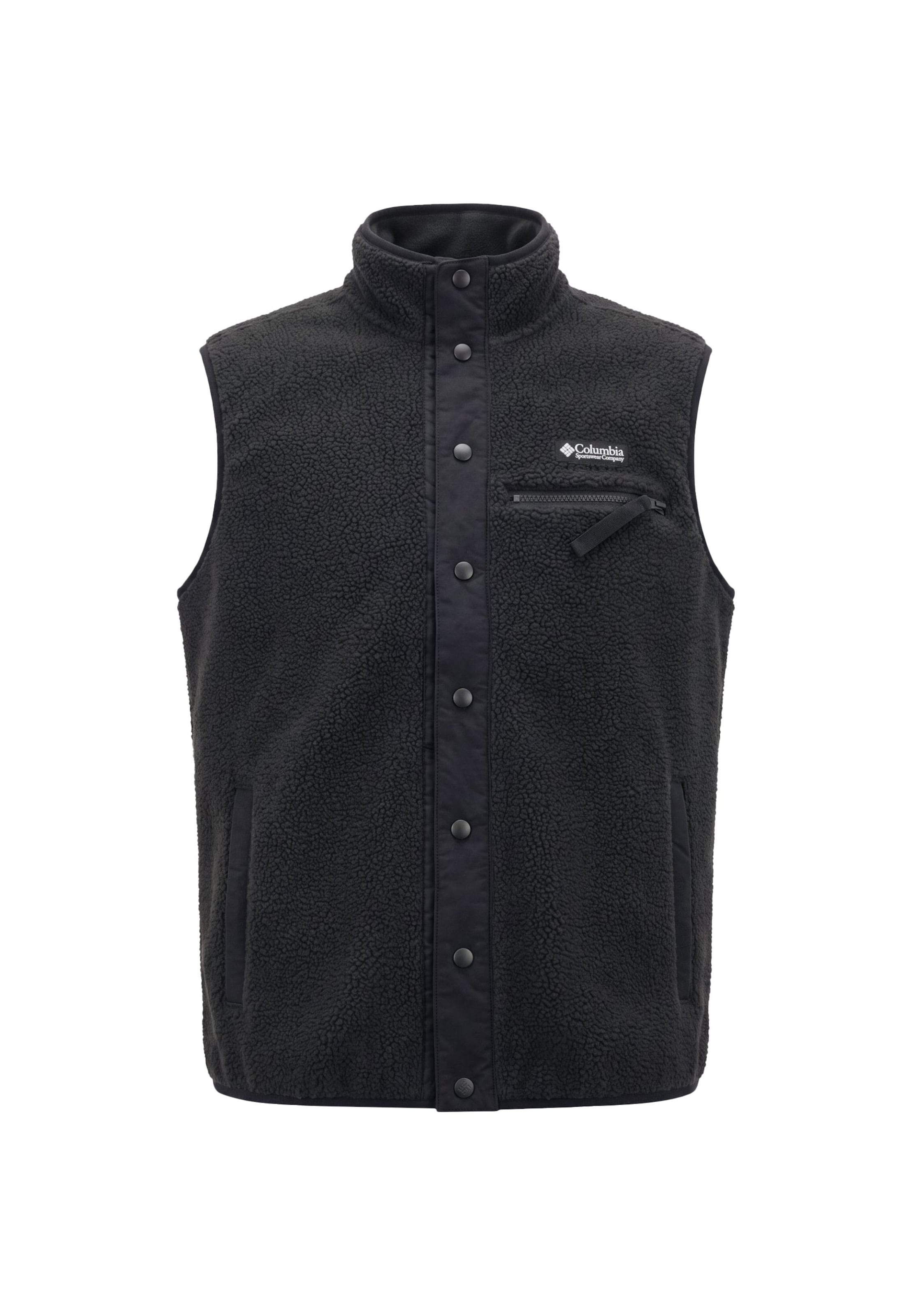 COLUMBIA - Chaleco deportivo 'Helvetia™ II' en negro: frente