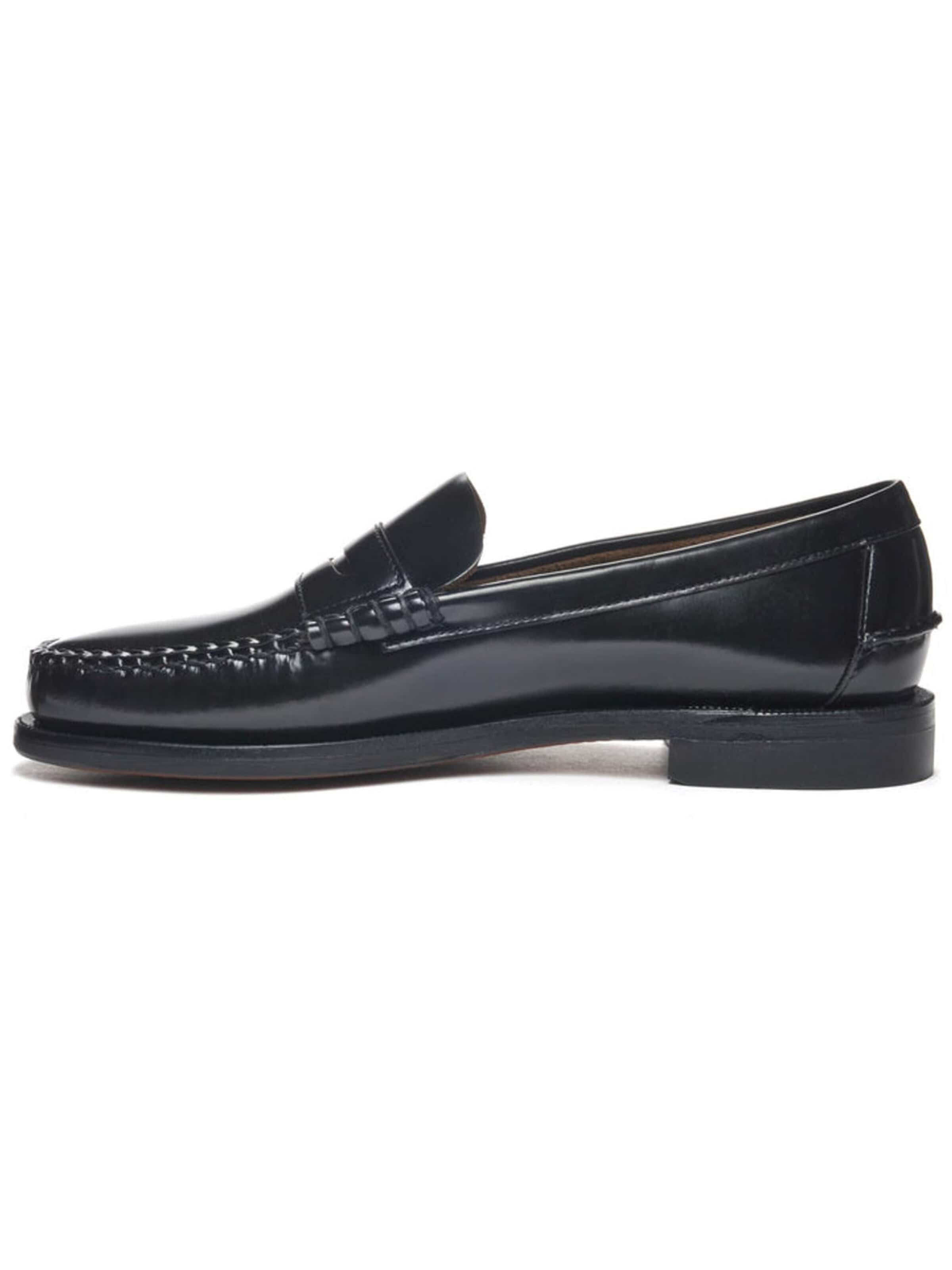 Mocassino 'Black Genuine Leather Goodyear Loafers' di SEBAGO in nero