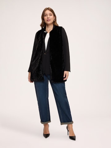 Gilet Fiorella Rubino en noir