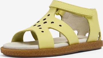 CAMPER Sandals 'Miko ' in Yellow: front