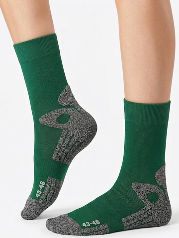 celodoro Athletic Socks 'Trekking Exclusive' in Green