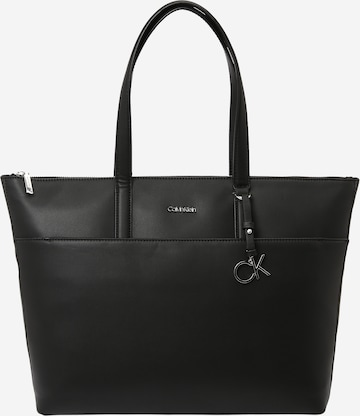 Shopper 'Must' di Calvin Klein in nero: frontale