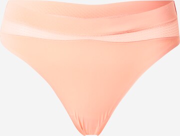 Calvin Klein Underwear Thong in Orange: front