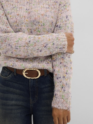 bonprix Sweter w kolorze różowy