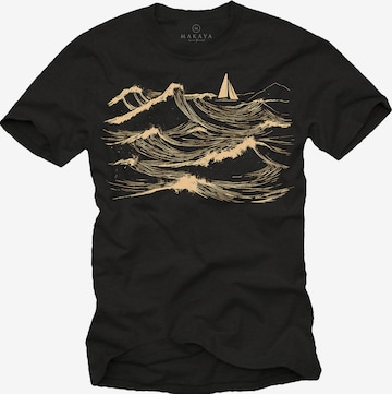 MAKAYA Shirt in Black: front