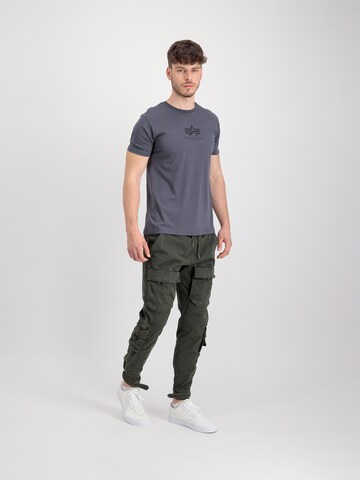 ALPHA INDUSTRIES Tričko – šedá