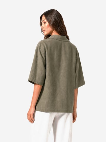 Coulange Bluse 'Kimono C48' i grøn