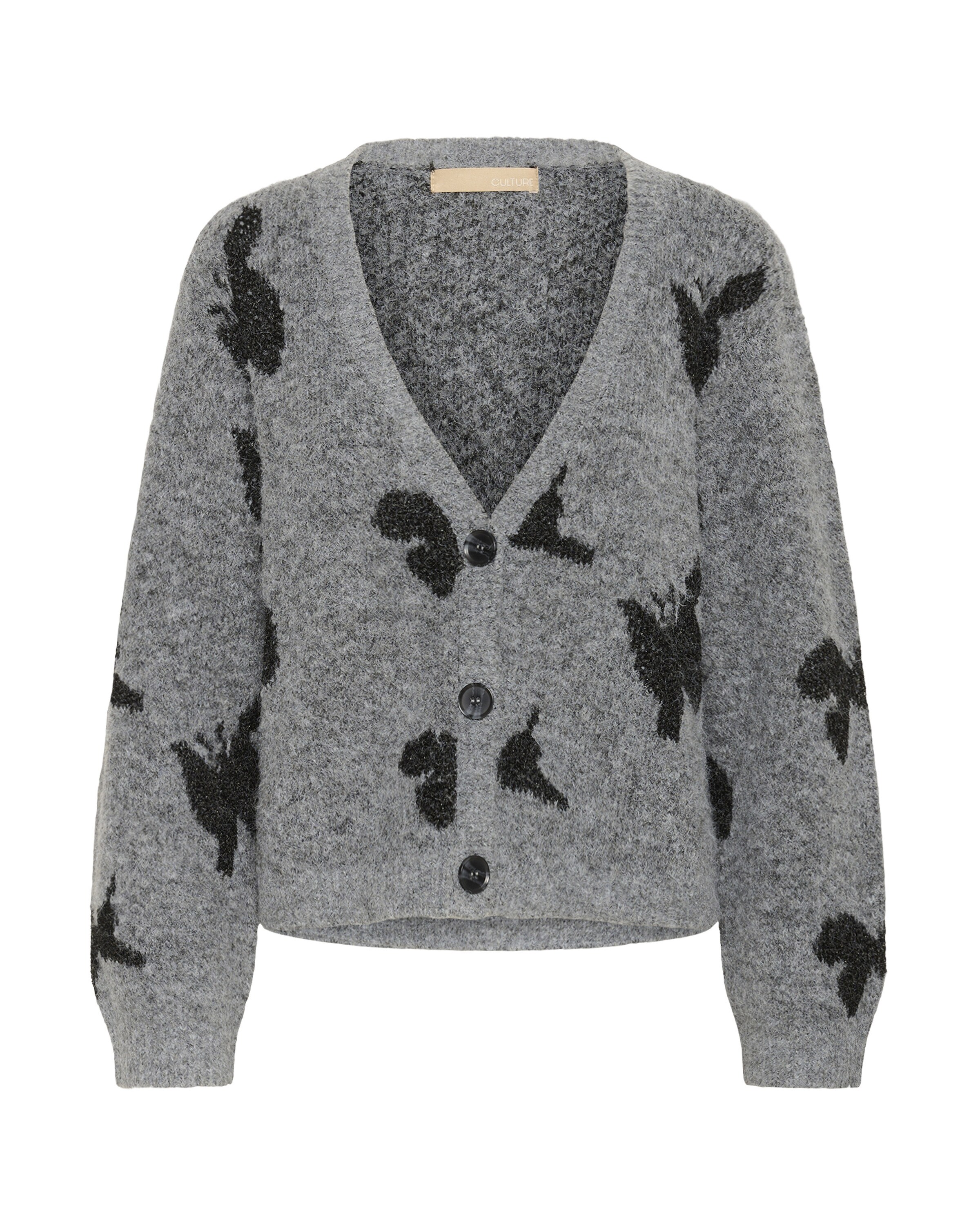 CULTURE Strickjacke 'Freya' in Schwarz ABOUT YOU