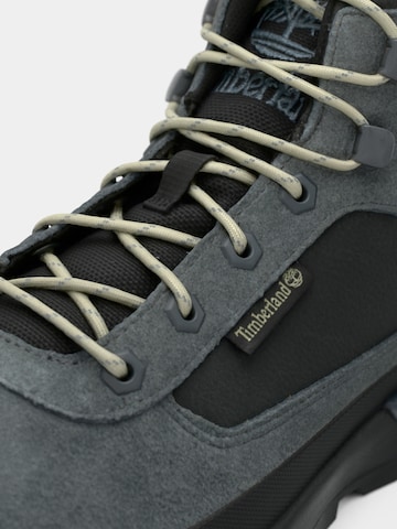 TIMBERLAND Gležnarji z vezalkami 'Field Trekker' | siva barva