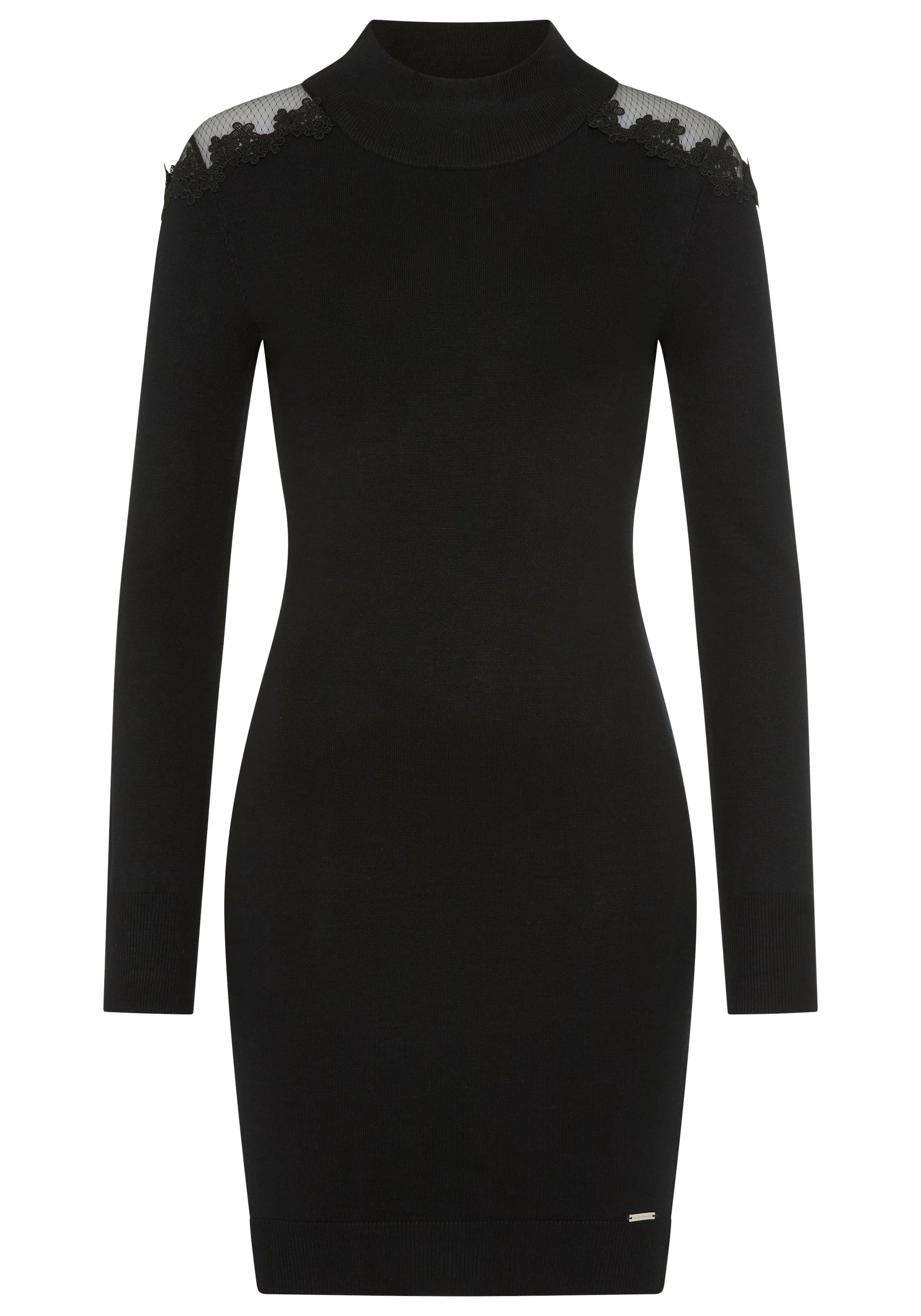 Bruno Banani LM Kleid in Schwarz: Vorderseite