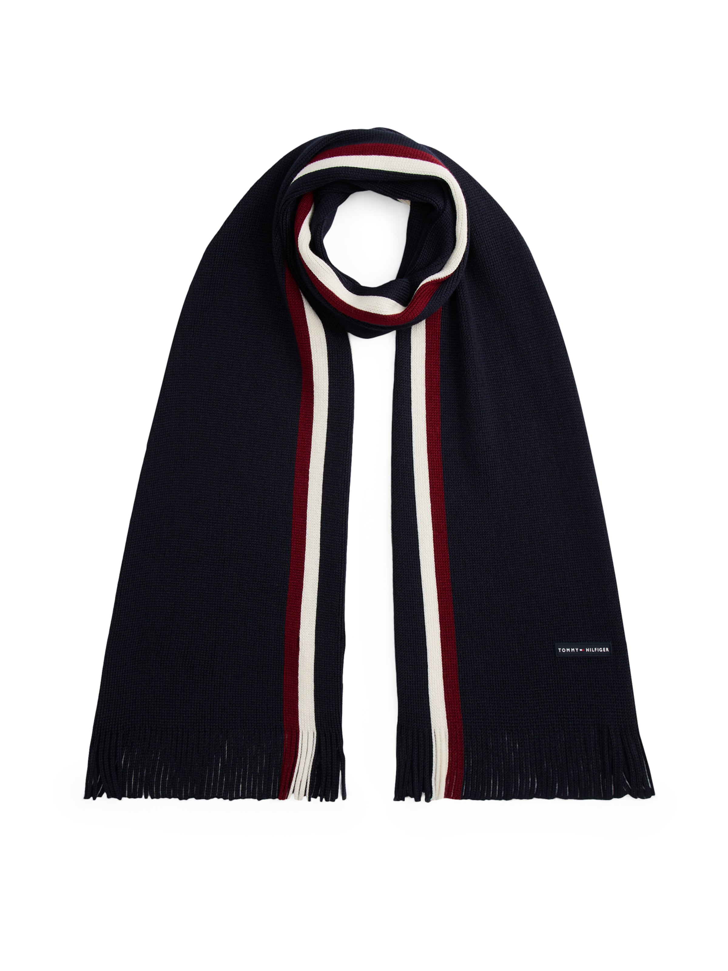 TOMMY HILFIGER Sjaal 'RACHELLE' in Blauw: voorkant