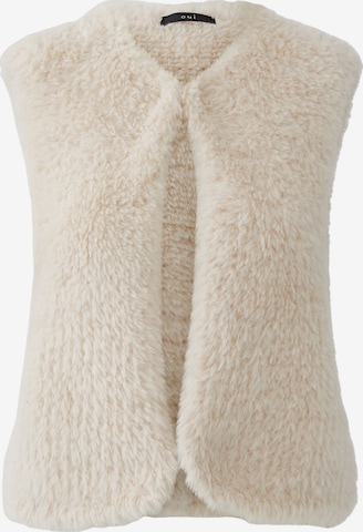 OUI Weste in Beige: Vorderseite