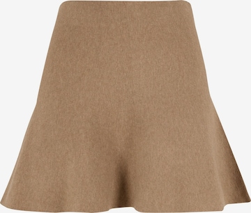 Jupe 'NMNouria' Noisy may en beige : devant