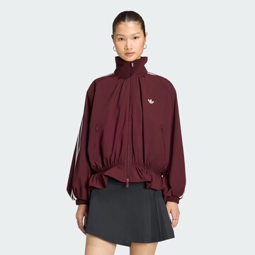 ADIDAS ORIGINALS - Chaqueta de entretiempo en rojo: frente