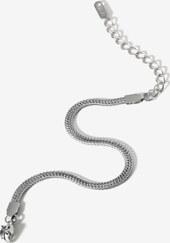 hiBALI Bracelet 'Edgy' in Silver: front