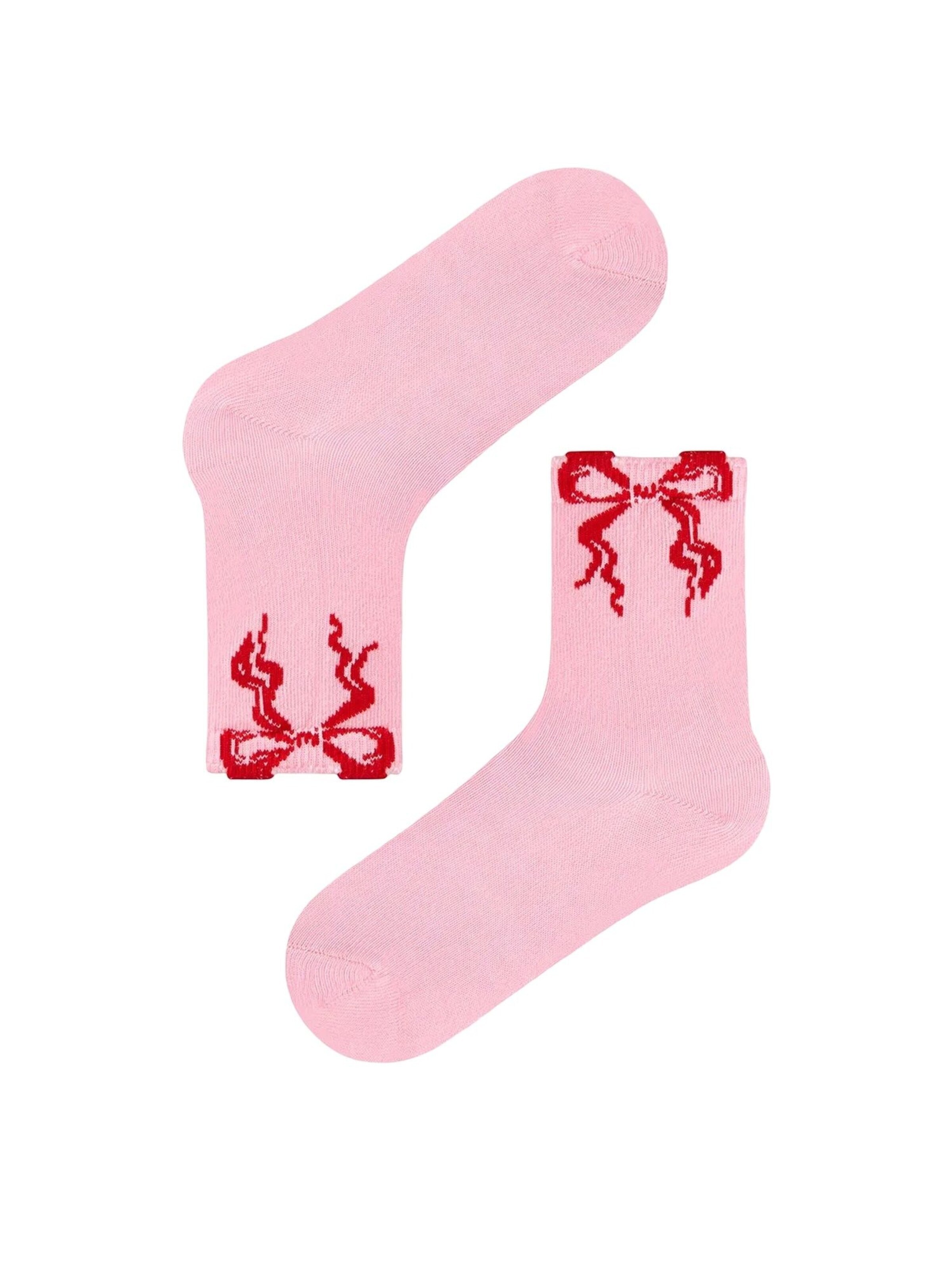 Penti Socken 'PENTI 2er-Pack Socken mit fliegendem Schleifenmuster'‌‌‌‌‌‌‌‌‌‌ in Mischfarben