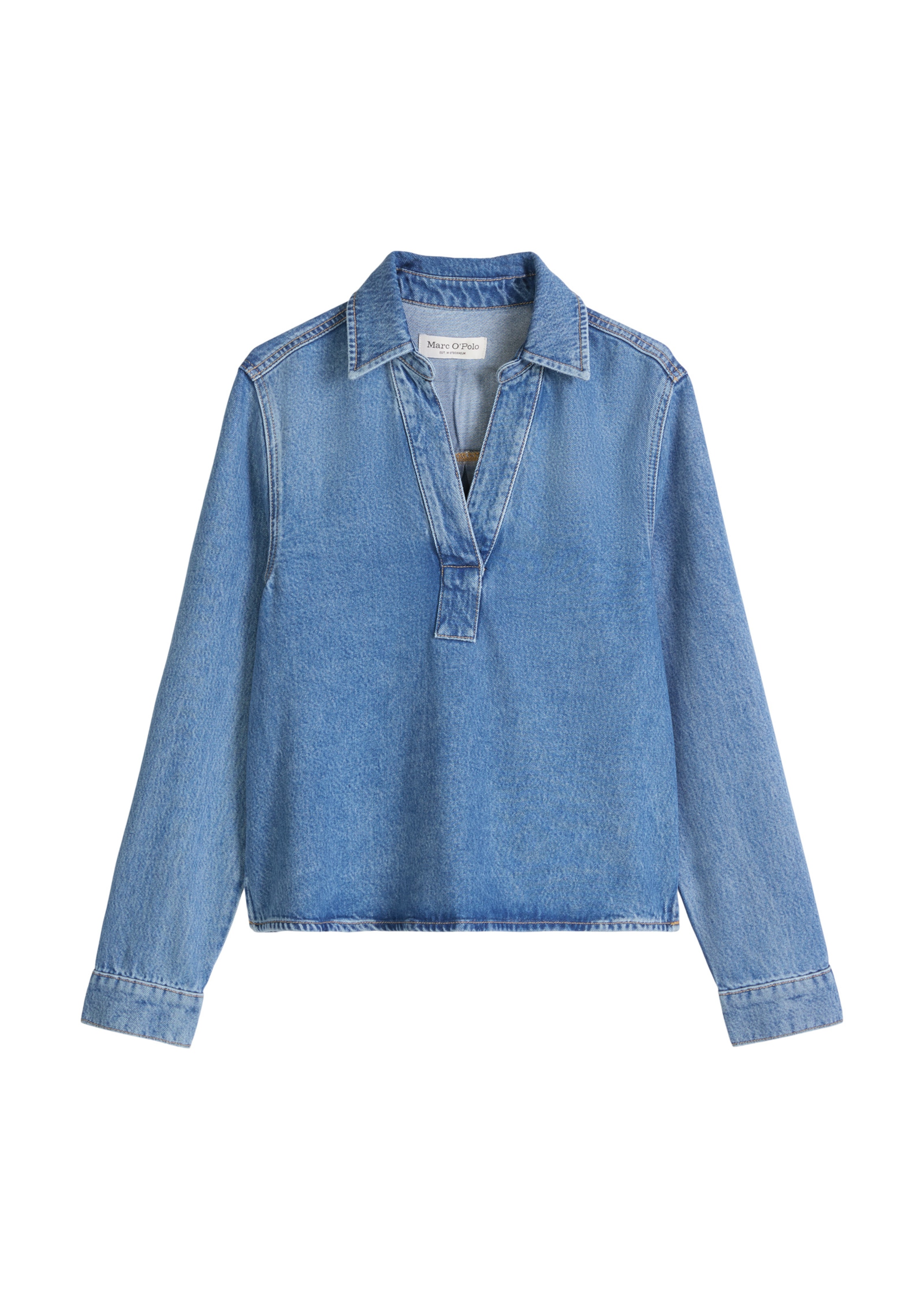 Marc O'Polo Blouse in Blue: front