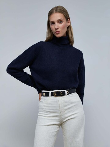 Scalpers Trui 'Jumper' in Blauw: voorkant