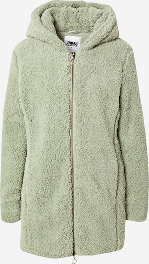 Urban Classics Manteau mi-saison en vert pastel, Vue avec produit