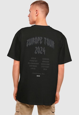 T-Shirt 'Europe Tour' MT Upscale en noir