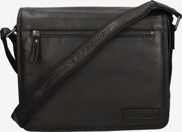 HILL BURRY Schoudertas in Zwart: voorkant