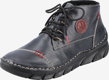 Rieker Nauhakengät värissä sininen: etupuoli