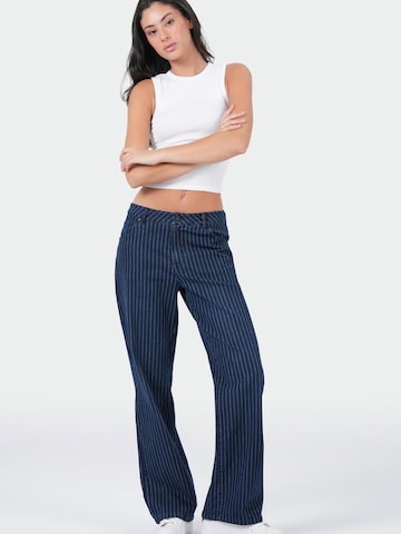 Wide Leg Jean M.O.D MIRACLE OF DENIM en bleu : devant