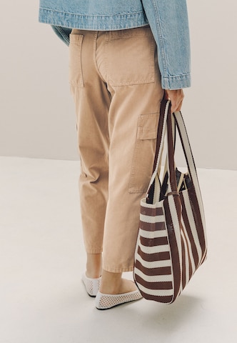 Wide Leg Jeans cargo Next en beige