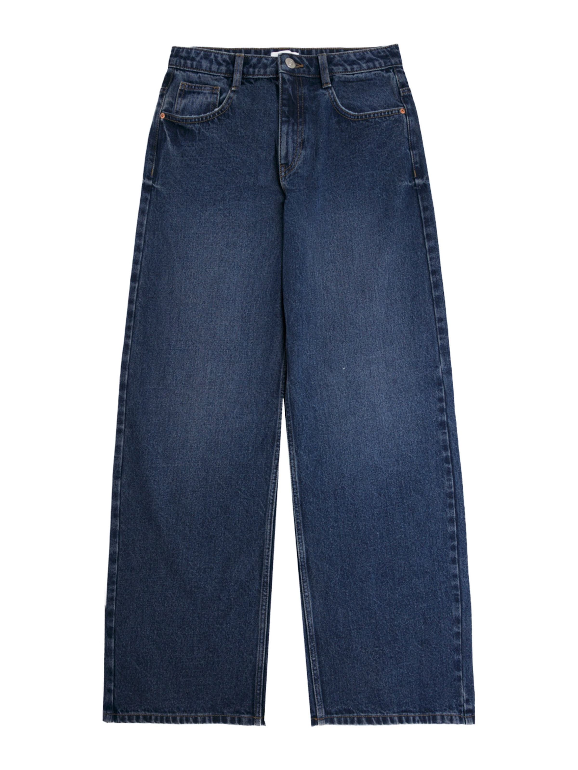 BALMOHK Barrel Teksapüksid 'Rita', värv sinine: eest vaates