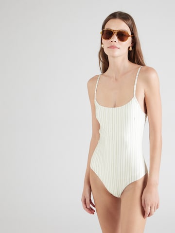 Samsøe Samsøe - Bustier Traje de baño 'Leah' en blanco: frente