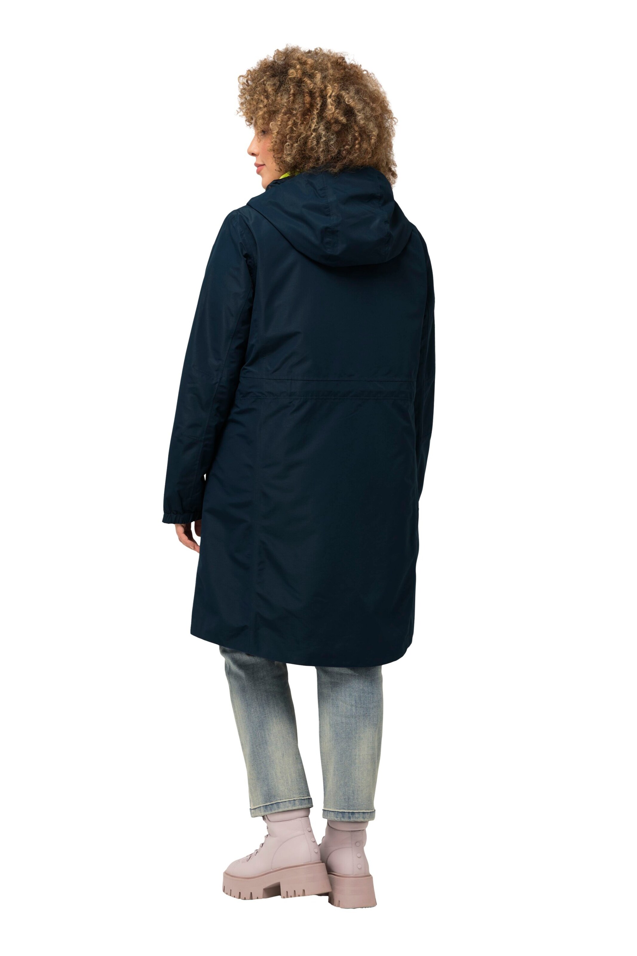 Ulla Popken Funktionsjacke in Blau