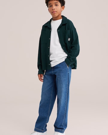 Coupe regular Chemise WE Fashion en vert