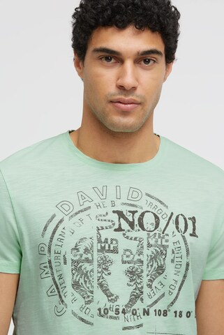CAMP DAVID Shirt in Green