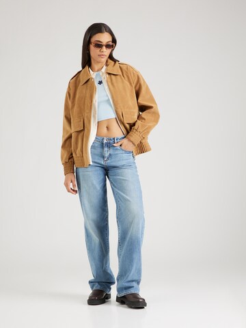 Veste mi-saison TOPSHOP en beige