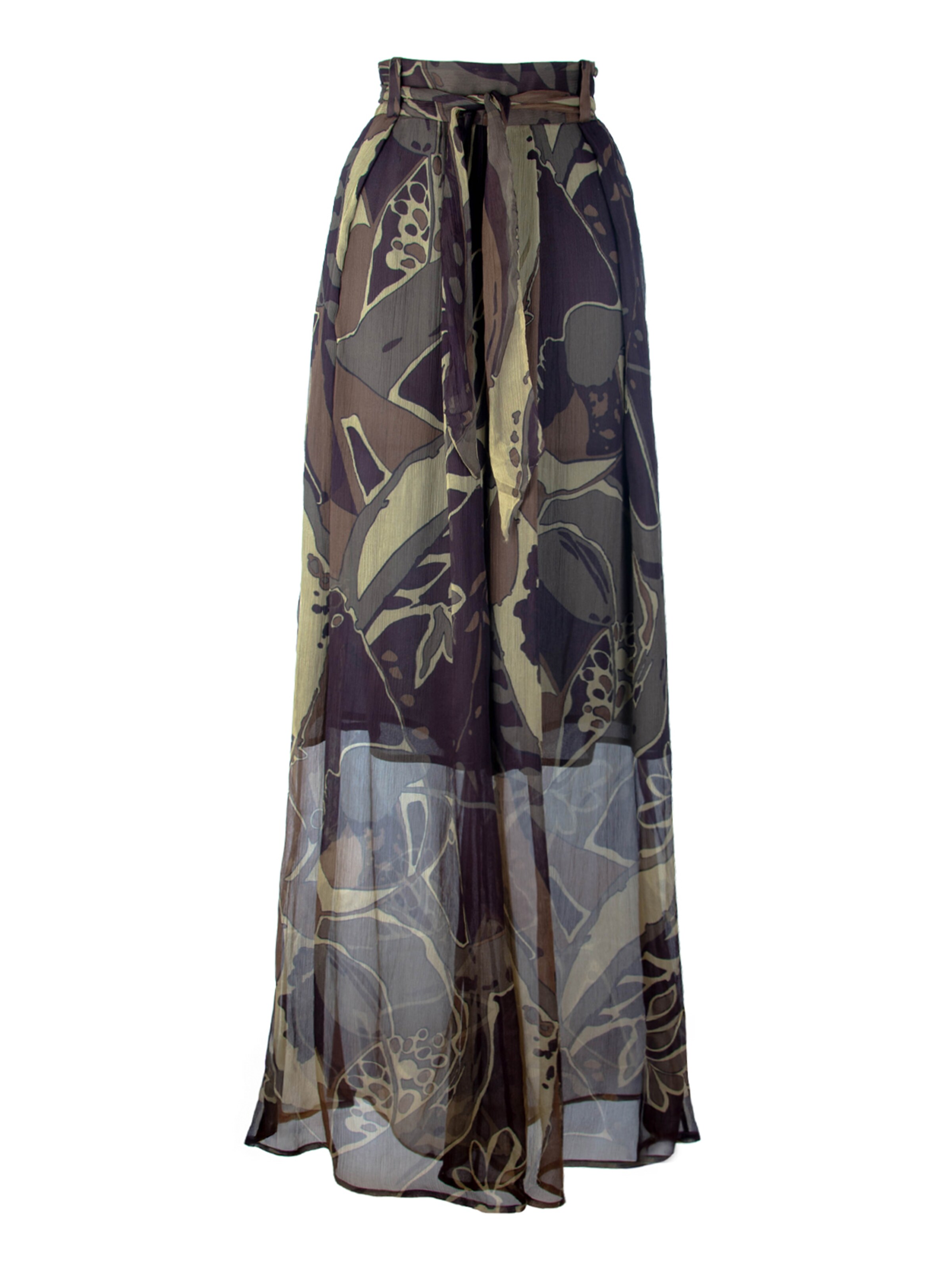 Rua & Rua Wide Leg Hose‌‌‌‌‌‌‌ in Braun: Vorderseite