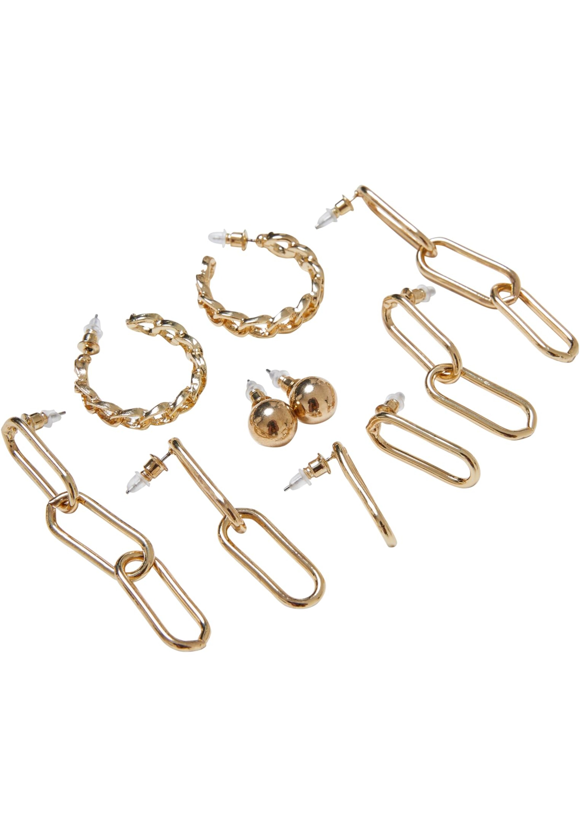 Urban Classics Jewelry set in Gold: front