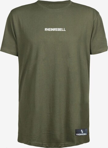 Rheinrebell Shirt in Green: front
