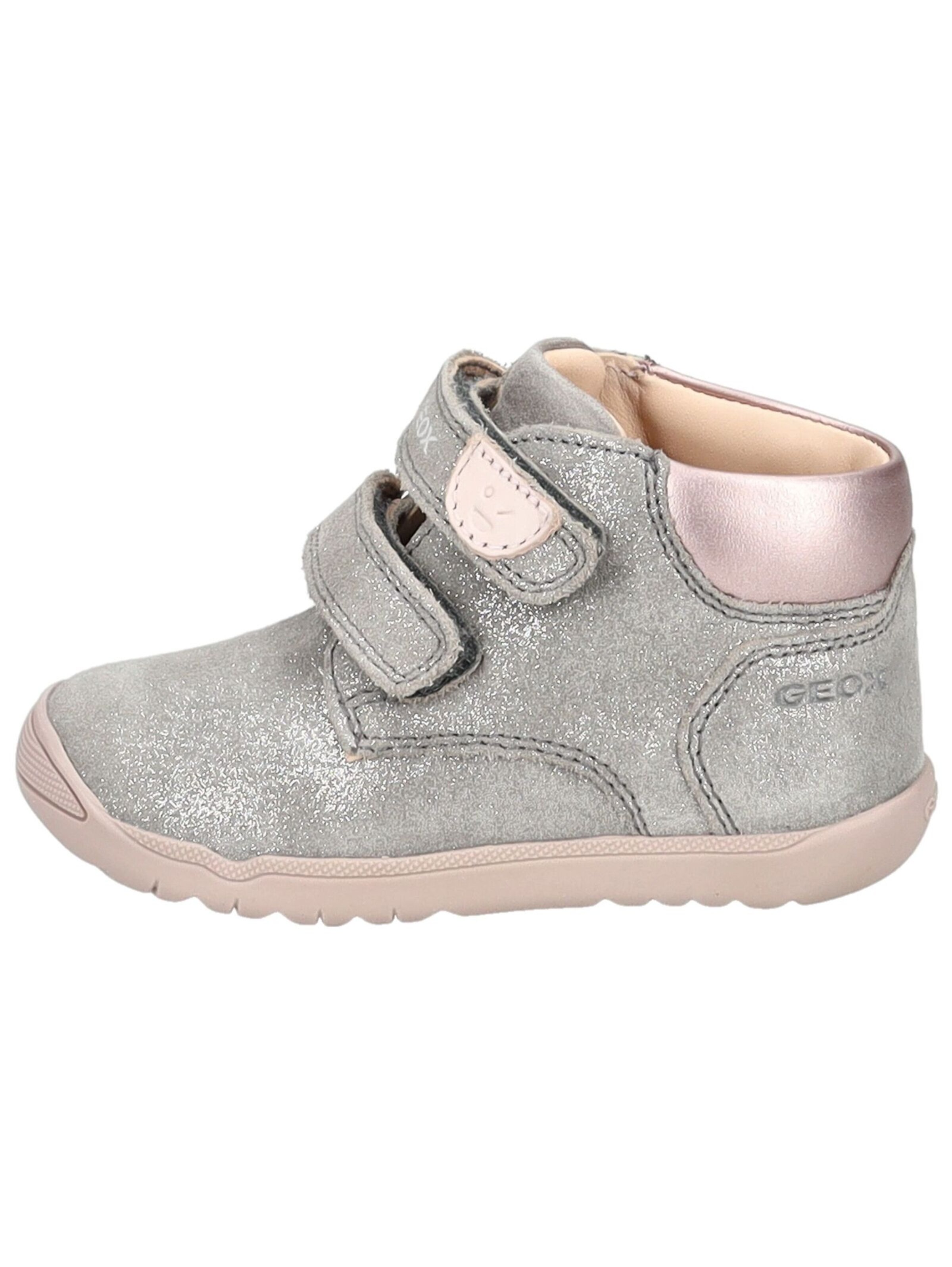 GEOX First-Step Shoes in Silver