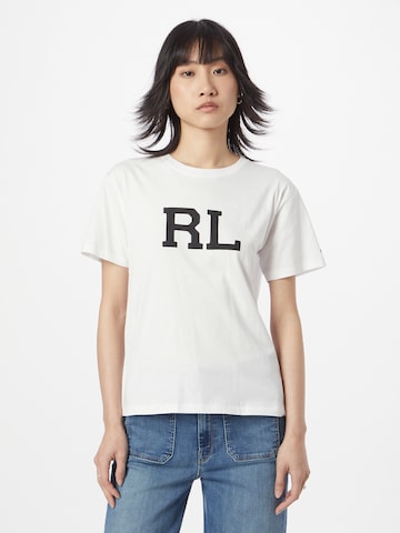 T-shirt 'Pride' Polo Ralph Lauren en blanc : devant