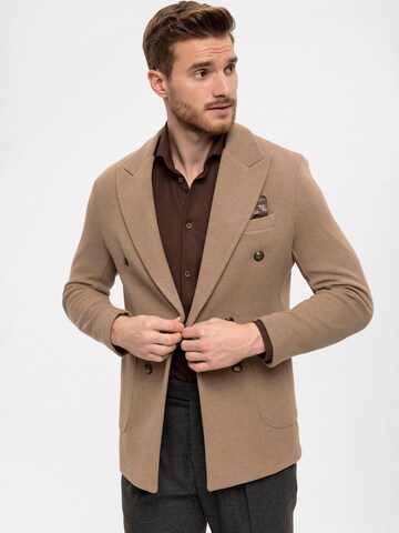 Veste mi-saison Antioch en marron