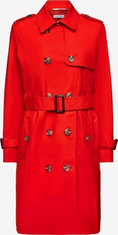 ESPRIT Between-Seasons Coat in Red: front