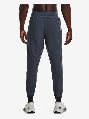 UNDER ARMOUR Regular Workout Pants 'Unstoppable' in Grey