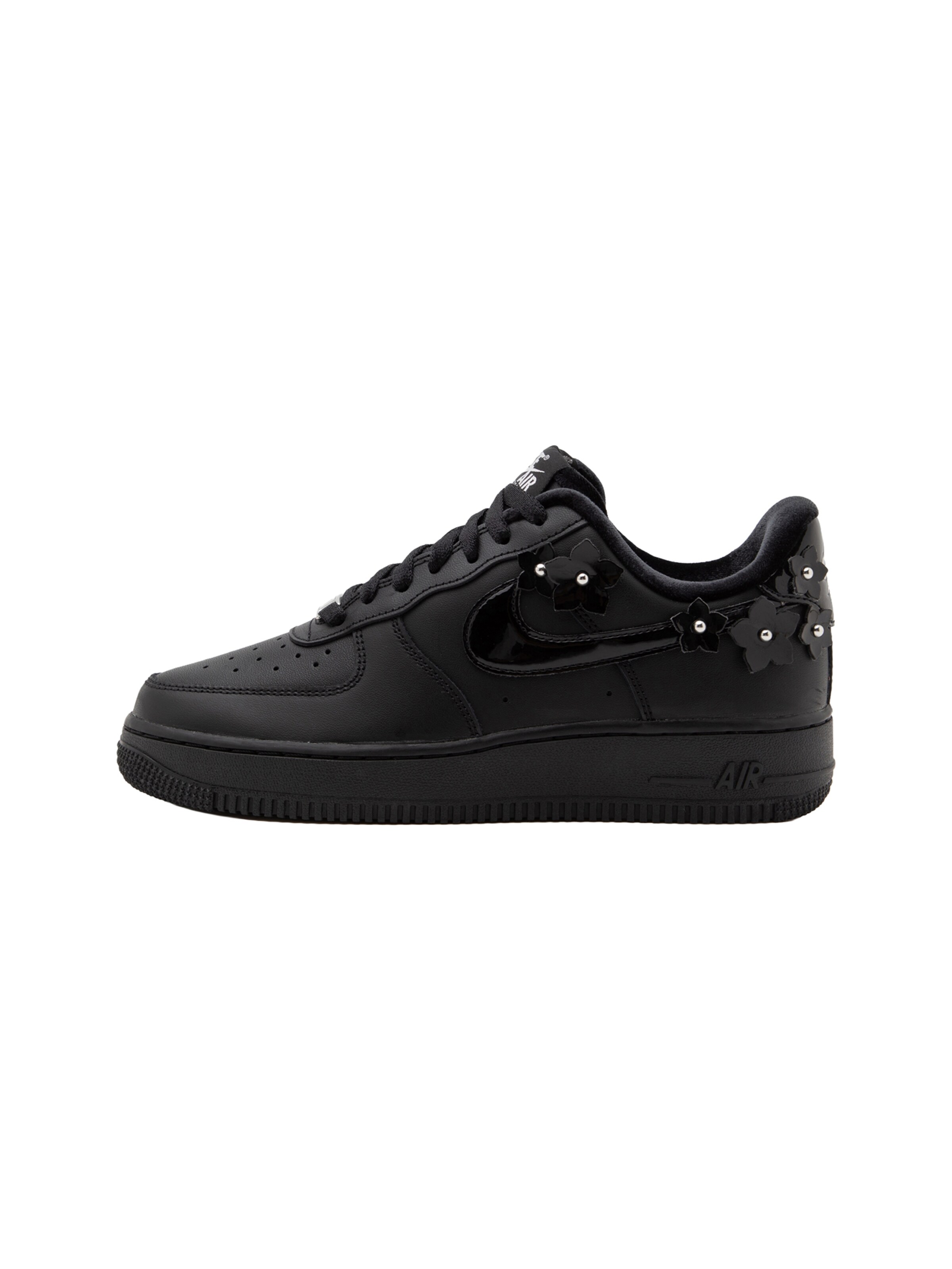 Nike Sportswear Sneakers laag 'AIR FORCE 1 '07' in Zwart: voorkant