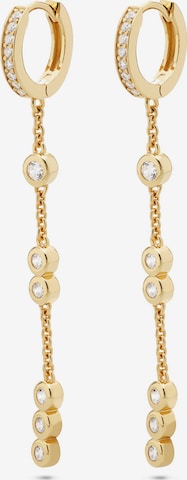 JETTE Ohrringe in Gelb: Vorderseite