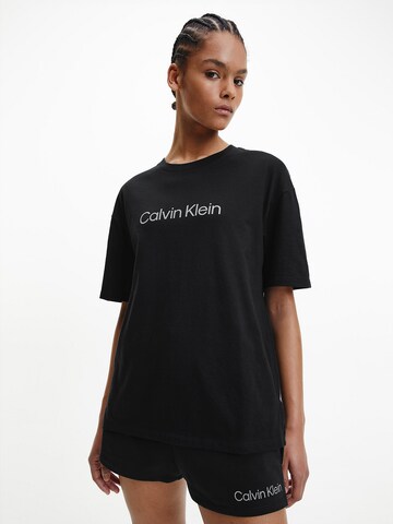 Calvin Klein Sport Performance Shirt in Black: front