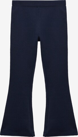 MANGO KIDS Flared Broek in Blauw: voorkant