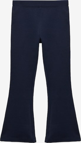 MANGO KIDS Flared Broek in Blauw: voorkant